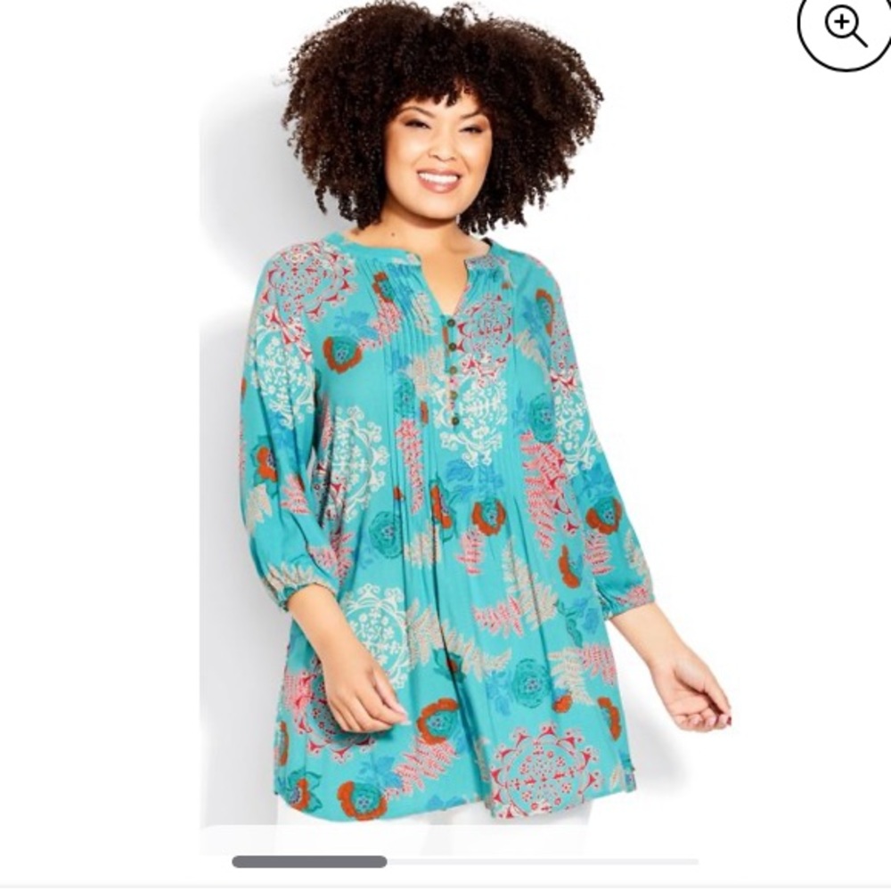 Loralette / Kera pintuck tunic